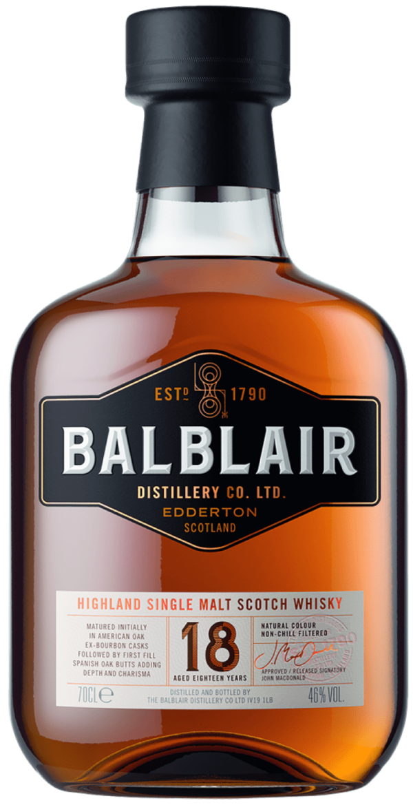 Balblair 18 Years Old Single Malt Scotch Whisky