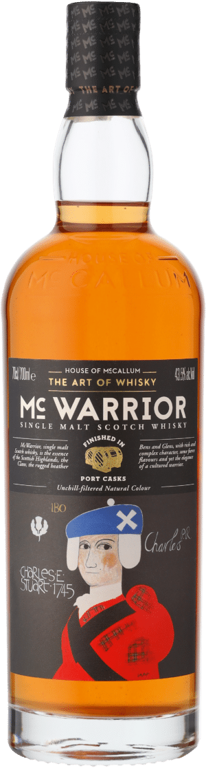 McWarrior Port Cask Finish Single Malt Scotch Whisky