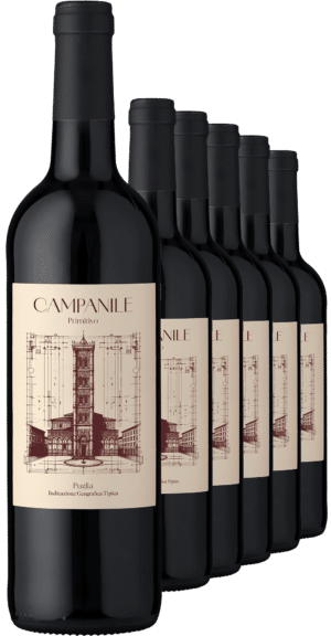 2023 Campanile Primitivo im 6er-Vorratspaket