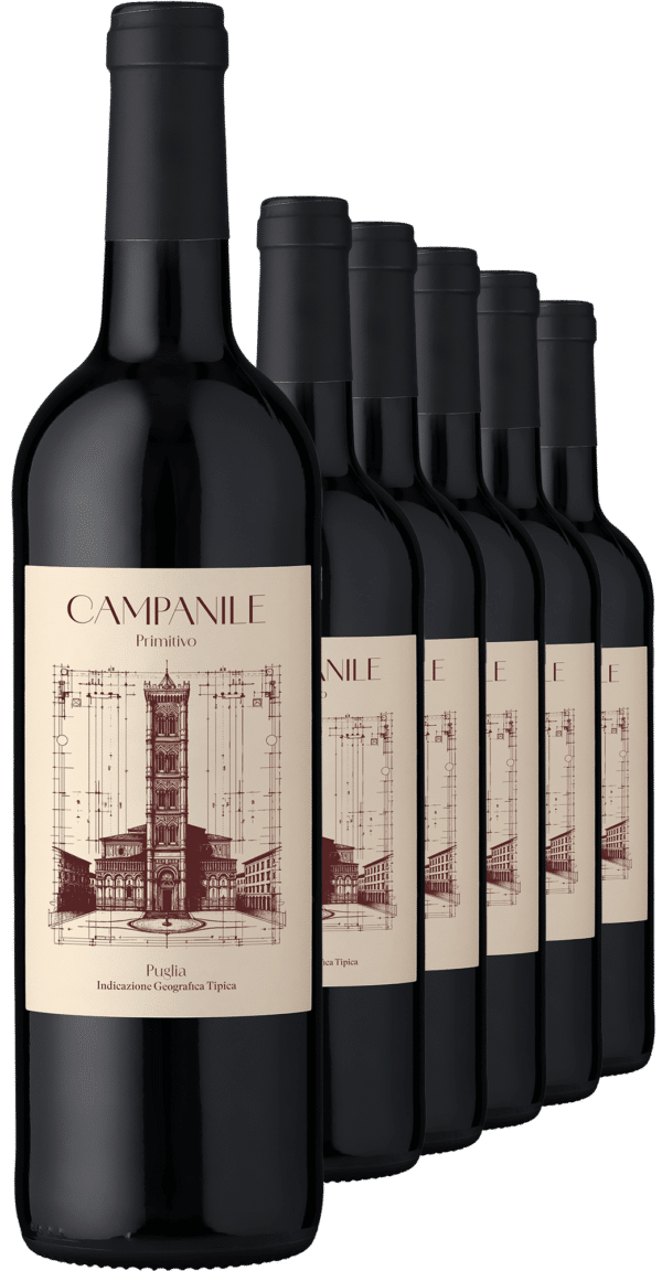 2023 Campanile Primitivo im 6er-Vorratspaket