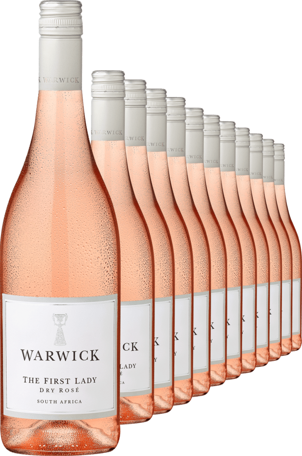 2023 Warwick Estate »The First Lady« Dry Rosé im 12er-Vorratspaket