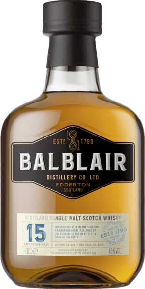 Balblair 15 Years Old Highland Single Malt Scotch Whisky