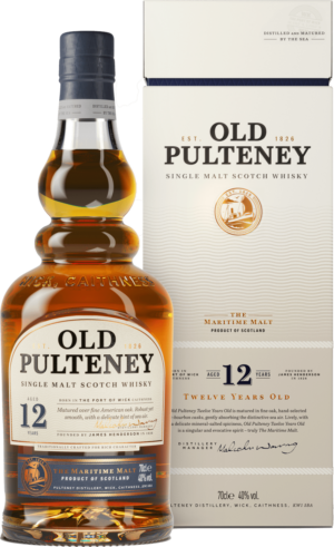 Old Pulteney 12 Years Old Single Malt Scotch Whisky