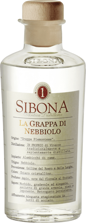 Sibona Grappa di Nebbiolo