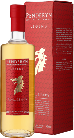 Penderyn Dragon Range Legend Single Malt Welsh Whisky