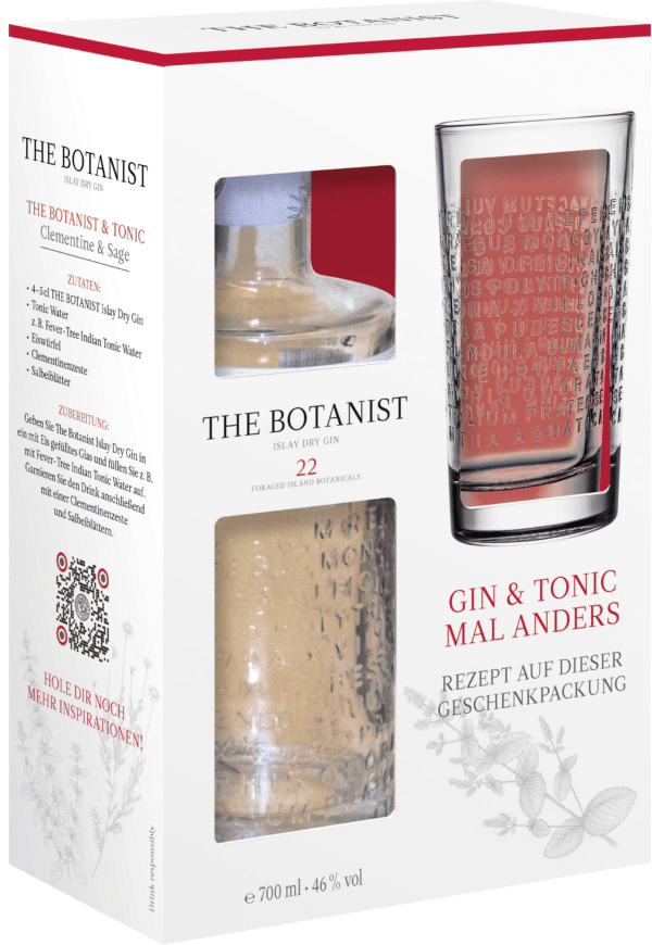 The Botanist Islay Dry Gin in Geschenkverpackung