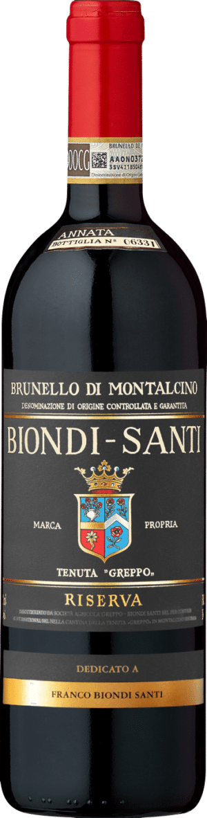 Biondi-Santi Brunello di Montalcino in der Holzkiste