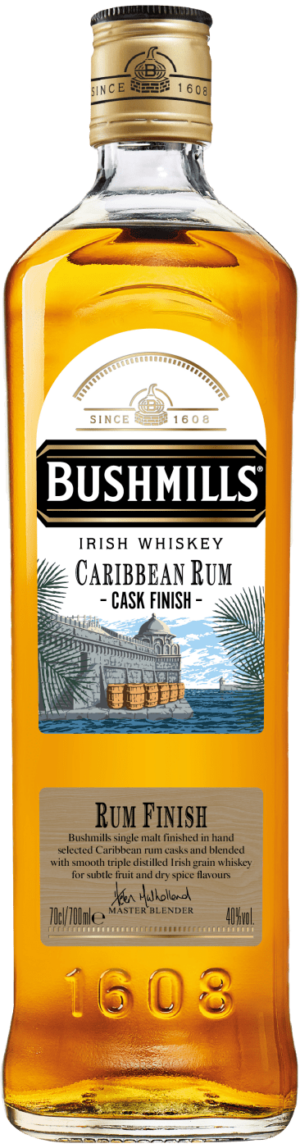 Bushmills Irish Whiskey Caribbean Rum Cask Finish