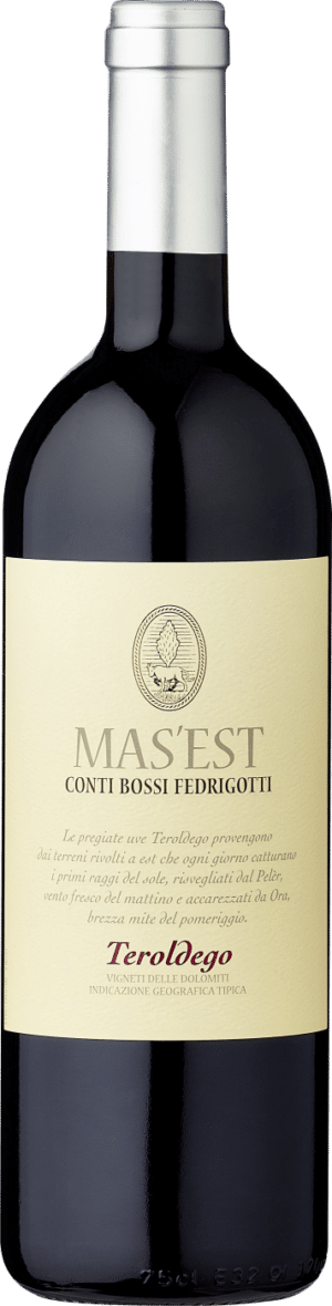 Conti Bossi Fedrigotti Mas'Est Teroldego Vigneti delle Dolomiti