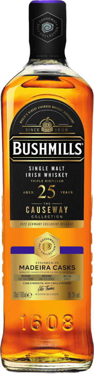 Bushmills »Causeway Collection« Madeira Cask 25 Years Single Malt Irish Whiskey