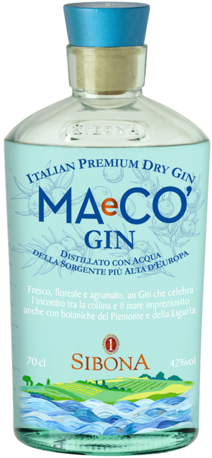 Sibona MAeCO Italian Premium Dry Gin