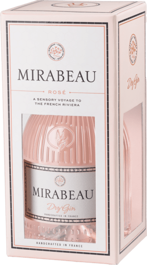 Mirabeau Dry Gin in Geschenkverpackung