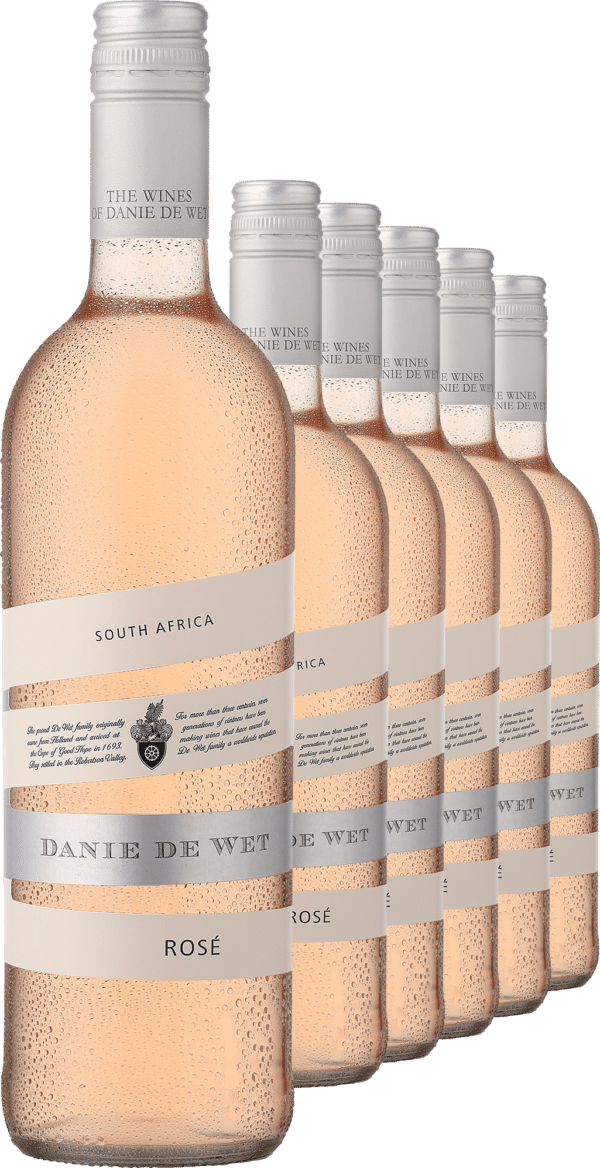 2023 6er-Vorratspaket Danie de Wet »Good Hope« Rosé