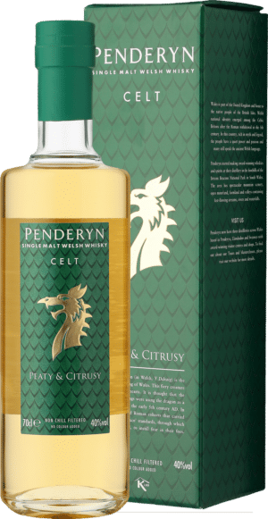 Penderyn Dragon Range Celt Single Malt Welsh Whisky