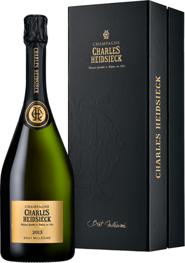 Charles Heidsieck Champagner Brut Millésime in Geschenkverpackung