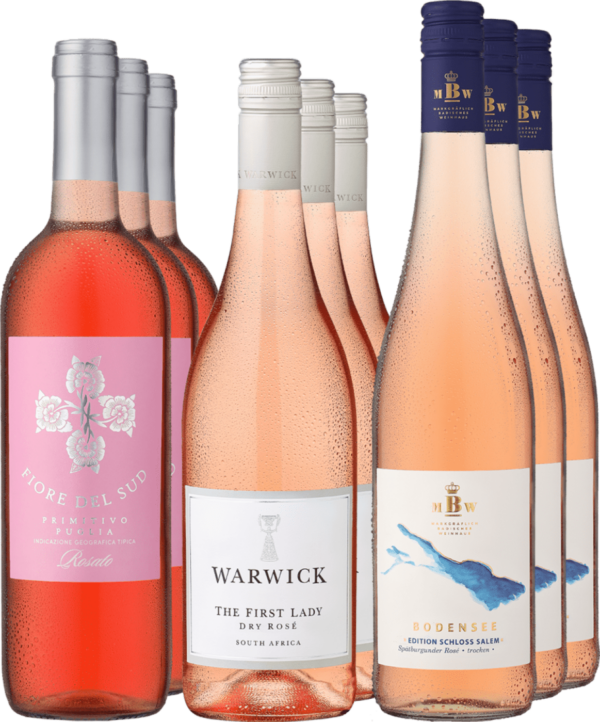 9er-Probierpaket »Roségenuss für den Sommer«