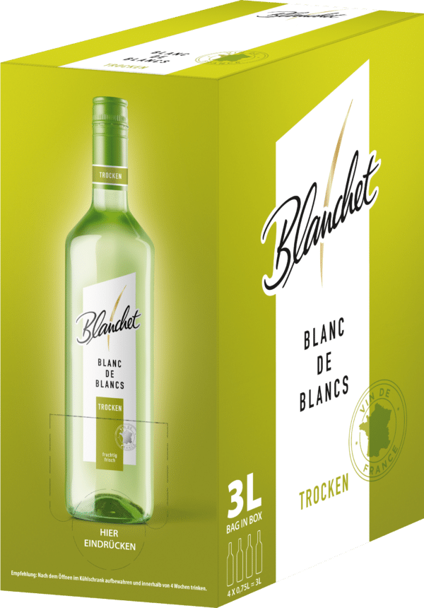 Blanchet Blanc de Blancs – 3l Bag-in-Box