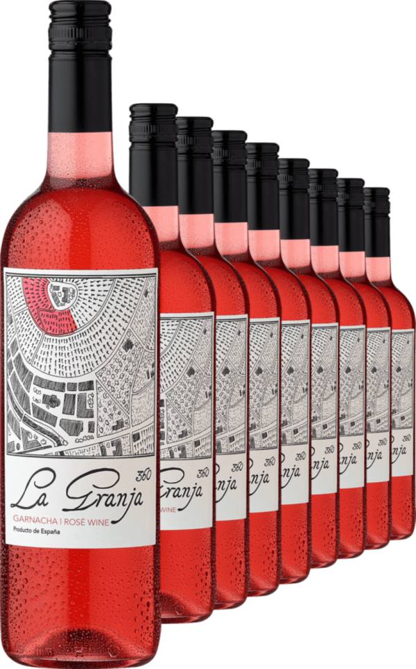 2023 La Granja 360° Garnacha Rosado im 9er-Vorratspaket