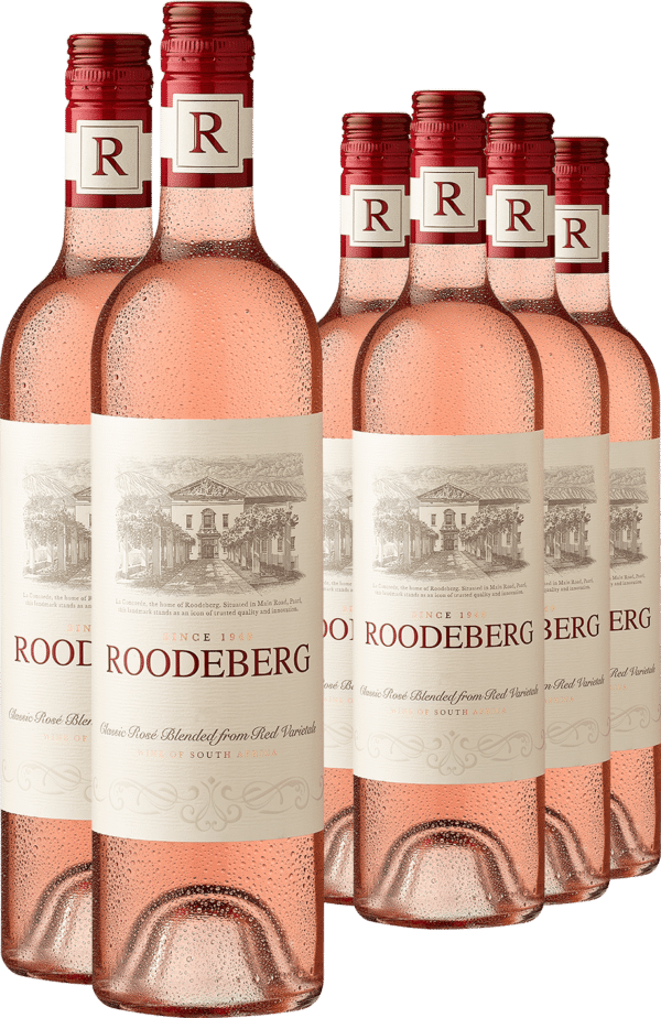 4+2-PAKET KWV Roodeberg Rosé 2023