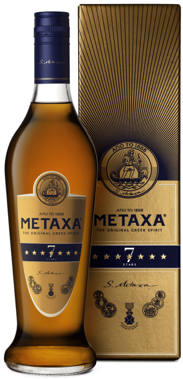 Metaxa 7 Sterne in Geschenkverpackung