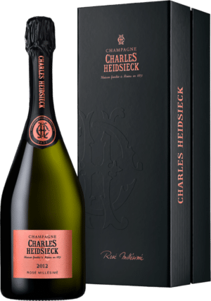 Charles Heidsieck Champagner Brut Rosé Millésime in Geschenkverpackung