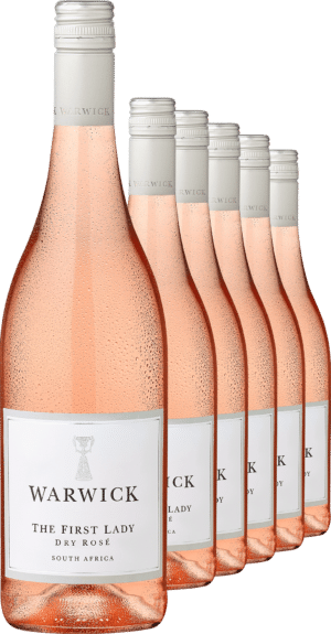 2023 Warwick Estate »The First Lady« Dry Rosé im 6er-Vorratspaket