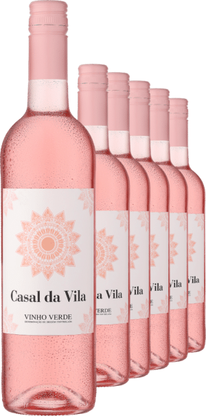 2023 Casal da Vila Vinho Verde Rosado im 6er-Vorratspaket