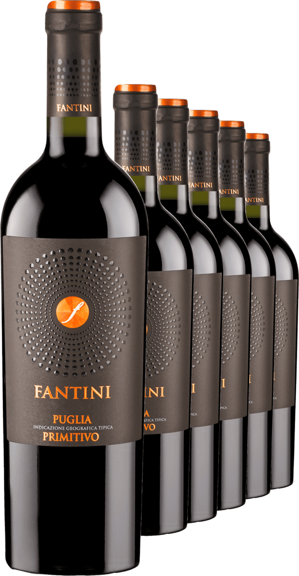 2022 Fantini Primitivo im 6er-Vorratspaket